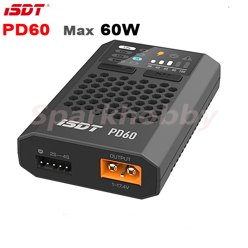 Drone Racing Charger - Isdt PD60S 60W 6A Quick Smart