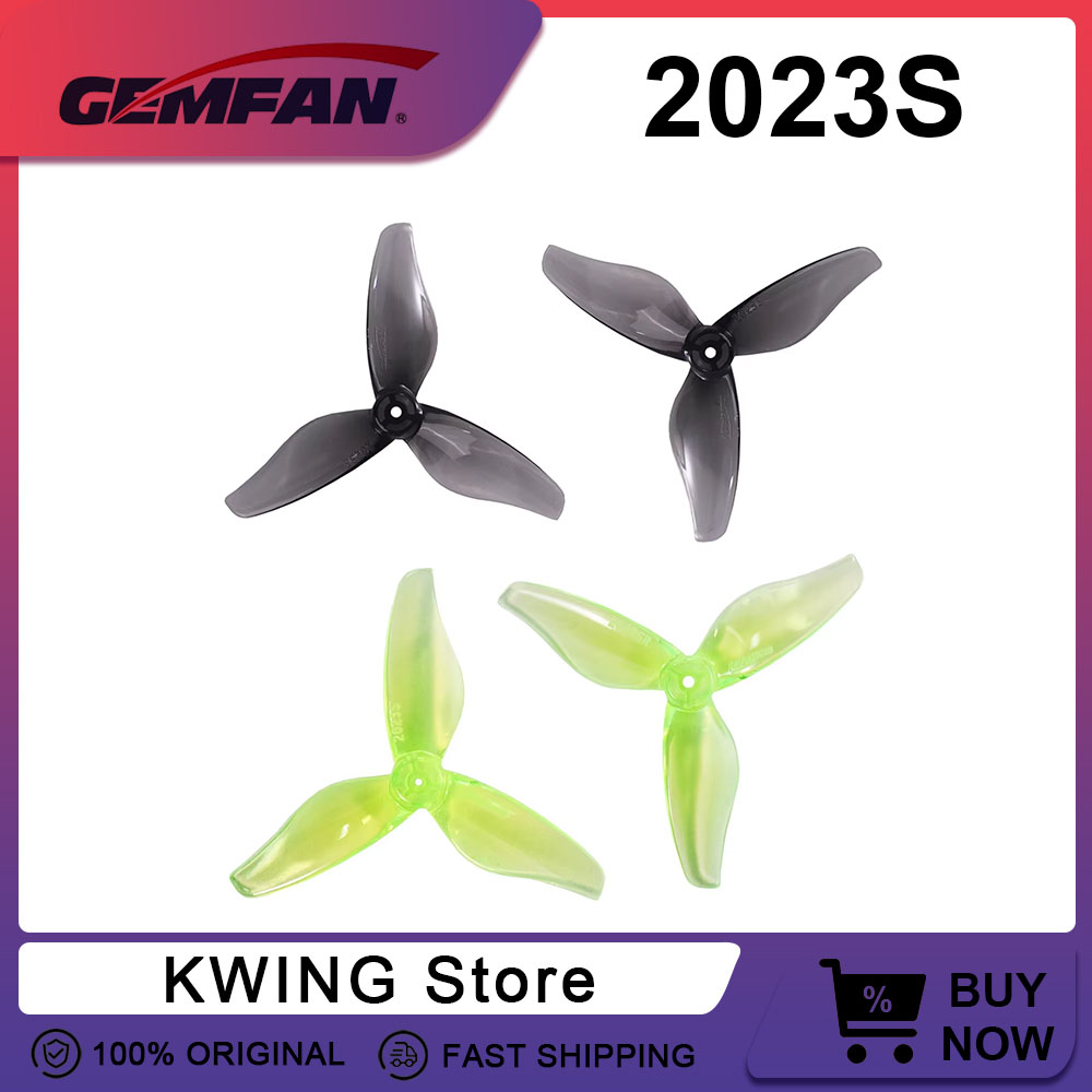 Drone Racing Propeller - 12Pairs (12CW + 12CCW) Gemfan 2023S