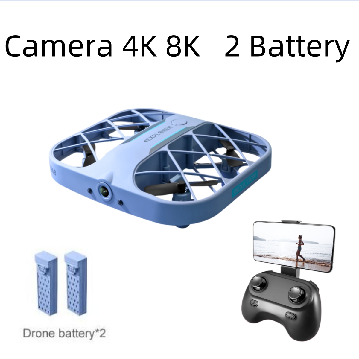Drone Racing Camera - JJRC H107 FPV RC Drone met