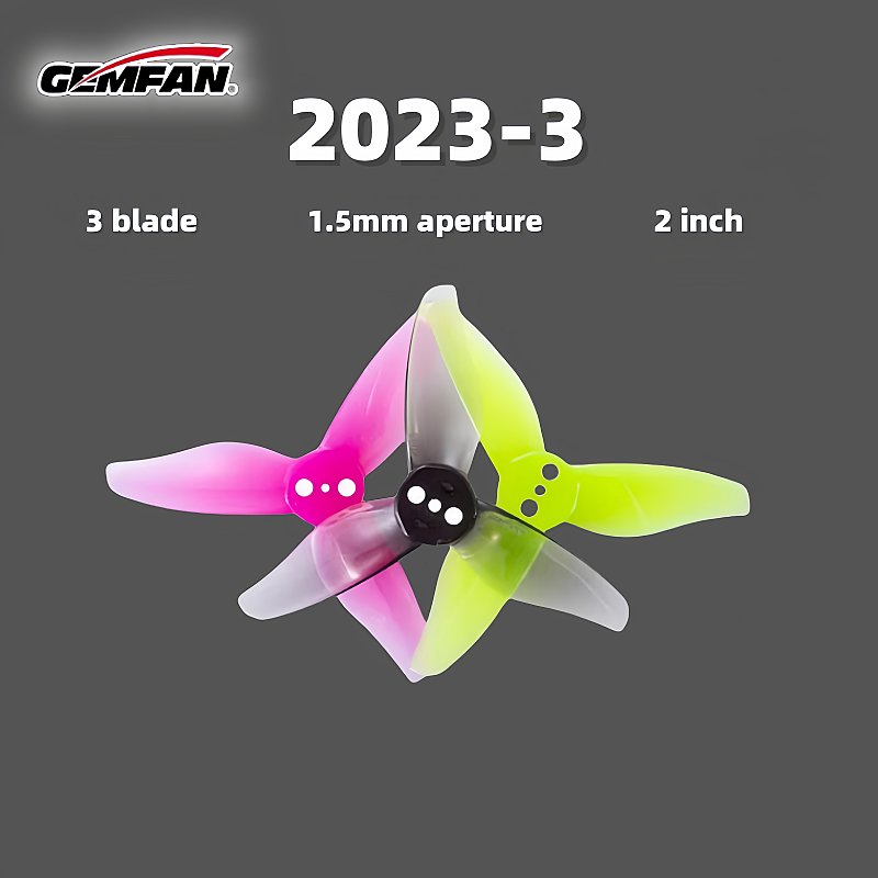 Gemfan 2023 driebladige 2-inch - Drone Racing Gate recensie en prijs