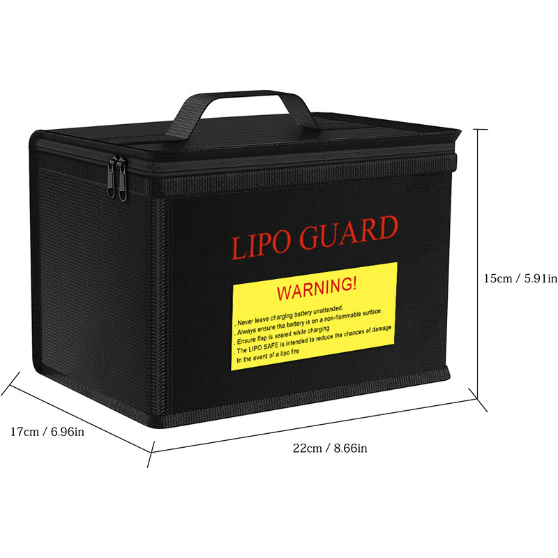 Lipo Guard Safety Bag Brandwer - Drone Racing Battery recensie en prijs