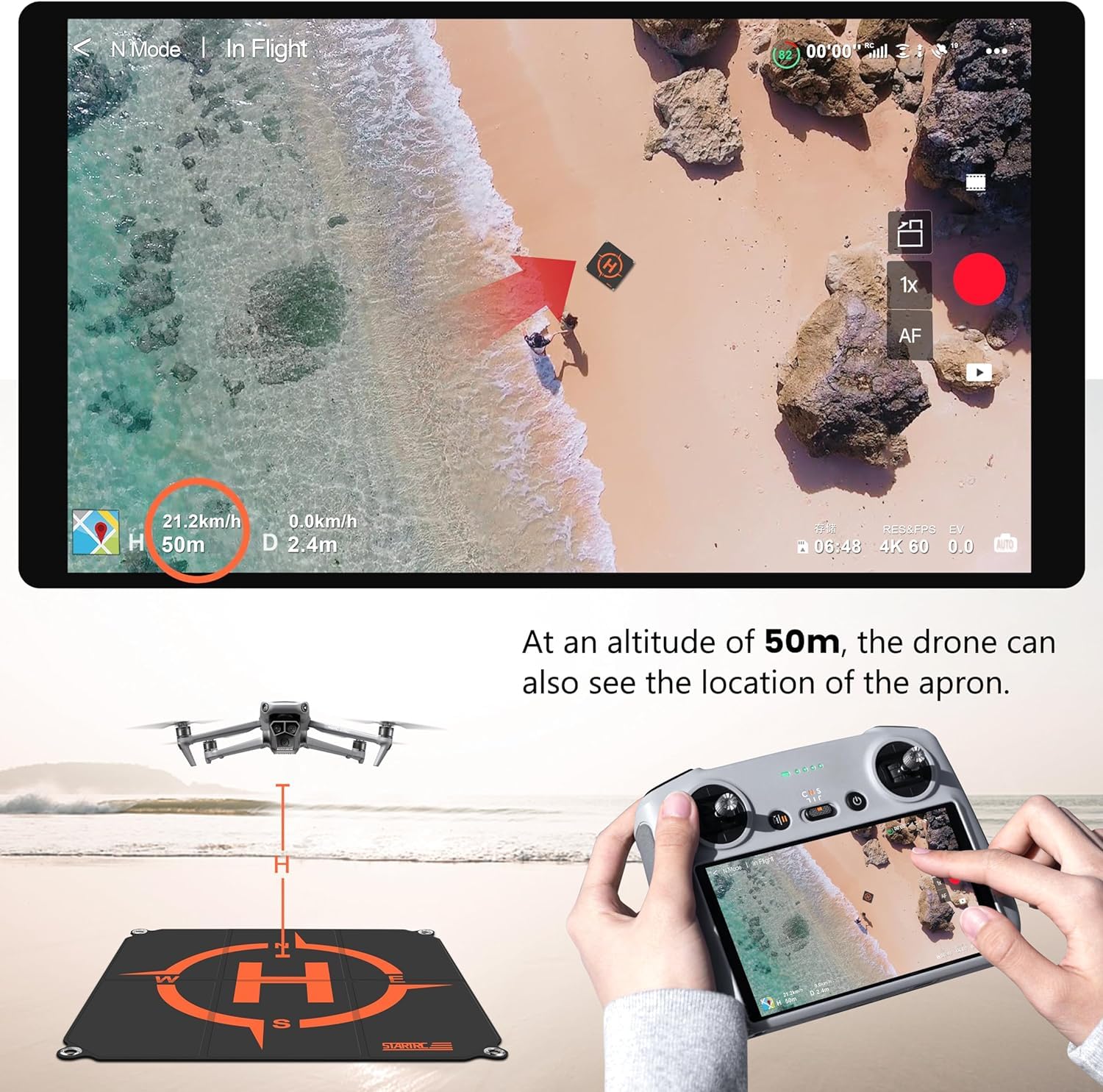 STARTRC Drone Landing Pad, Uni - Dji Drone Mini 3 recensie en prijs