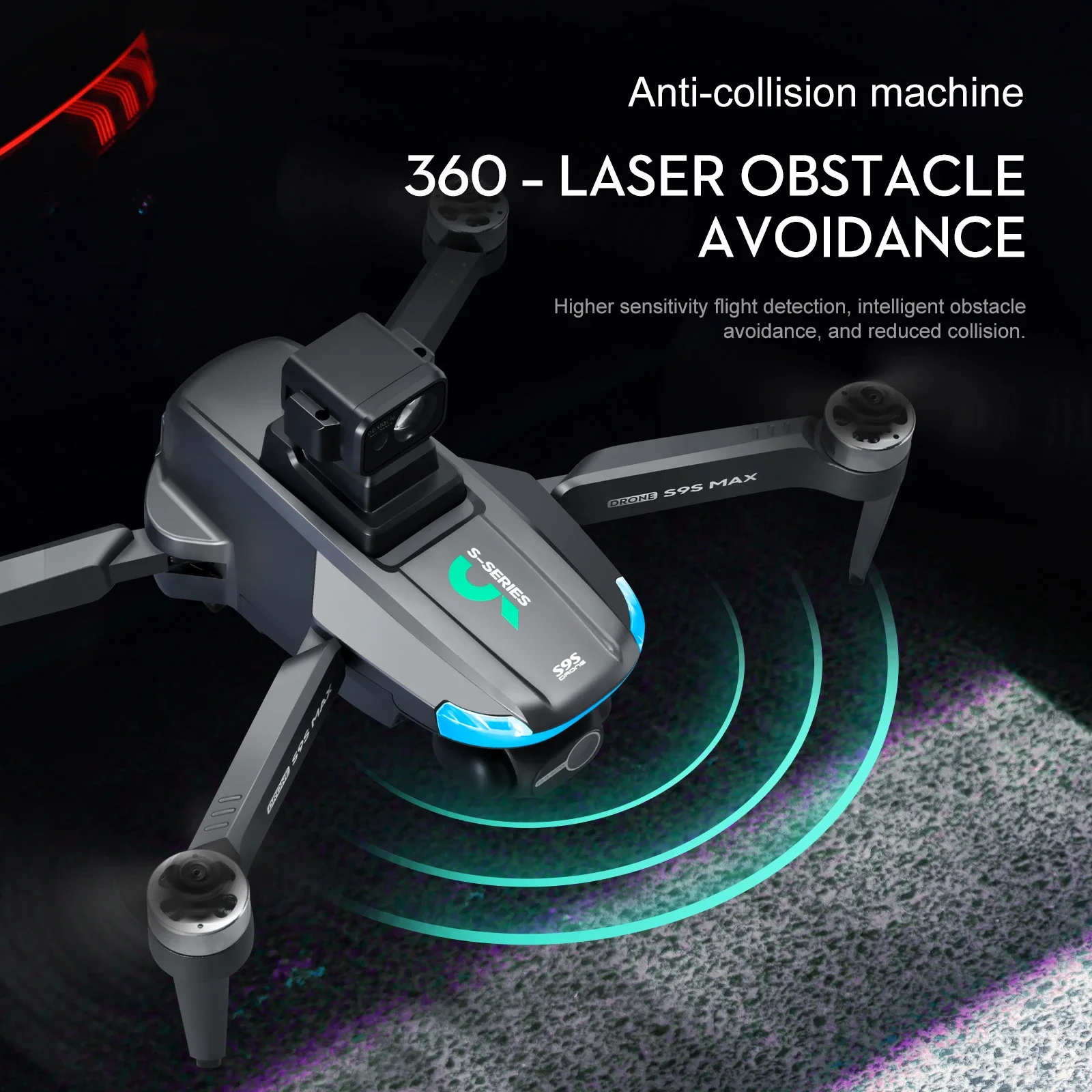 NIEUWE S9S MAX MINI Drone 4K 2 - Drone Racing Camera recensie en prijs