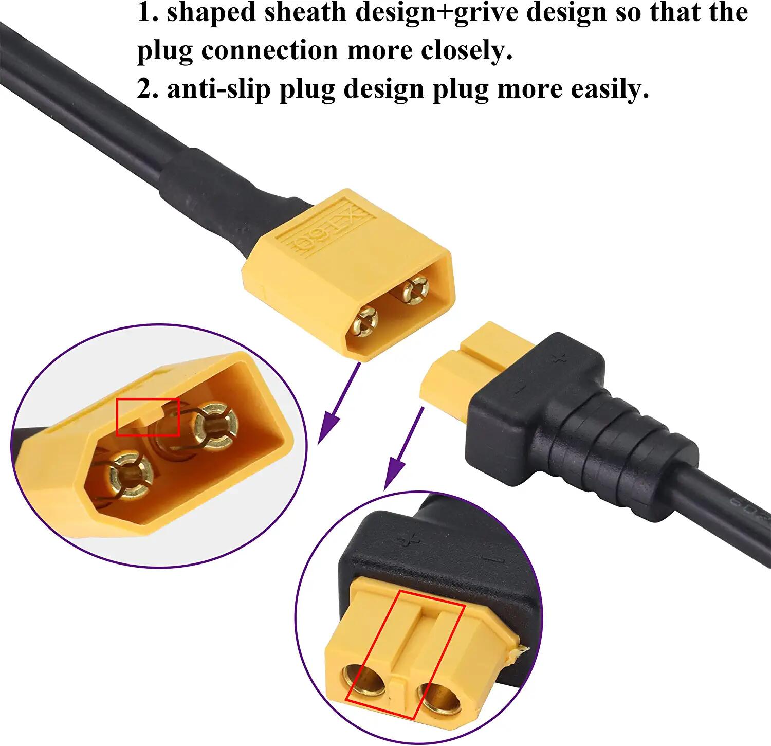 XT60 Adapter Kabel XT60 Male N - Drone Racing Gate recensie en prijs