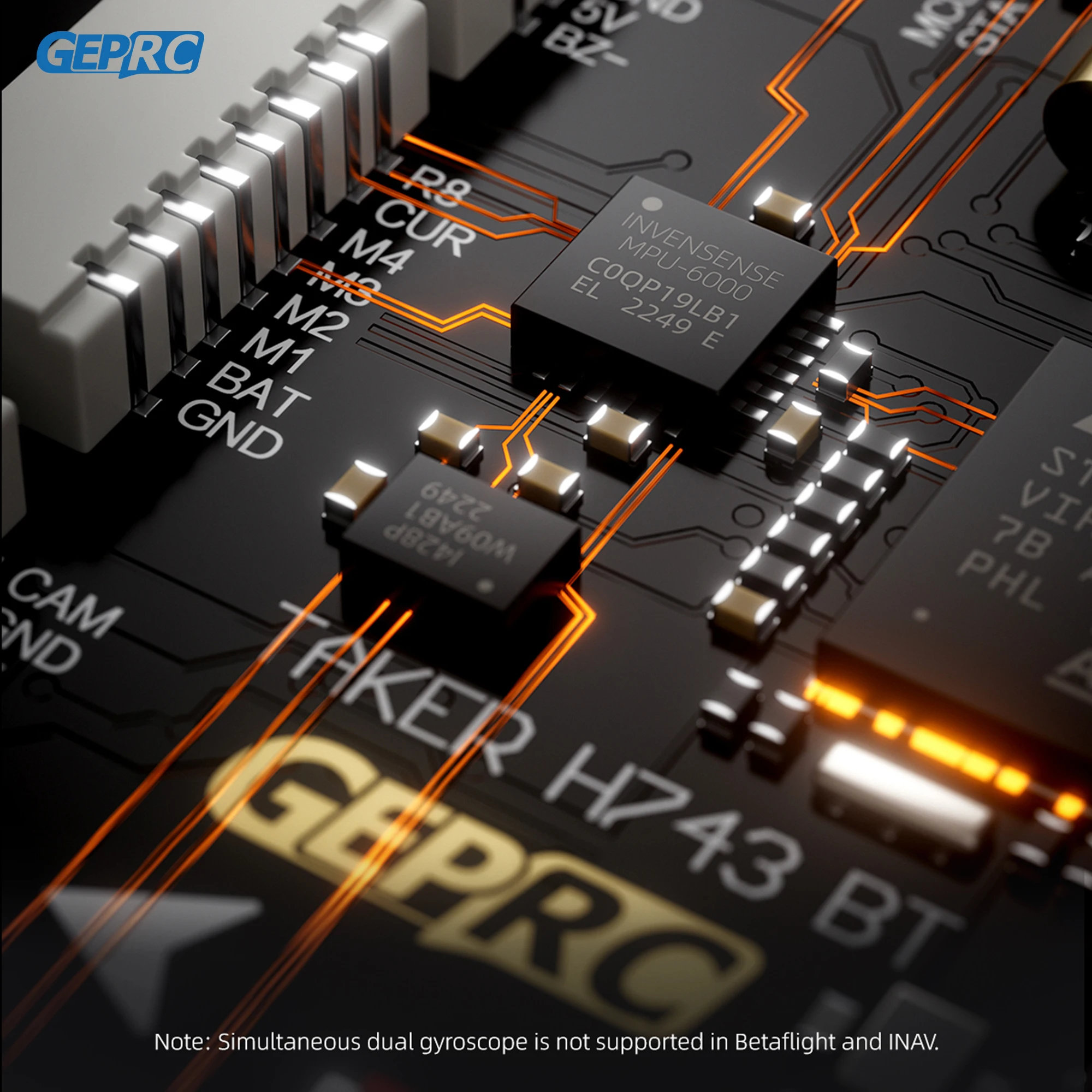 GEPRC TAKER H743 BT 32Bit 65A  - Drone Racing Esc recensie en prijs