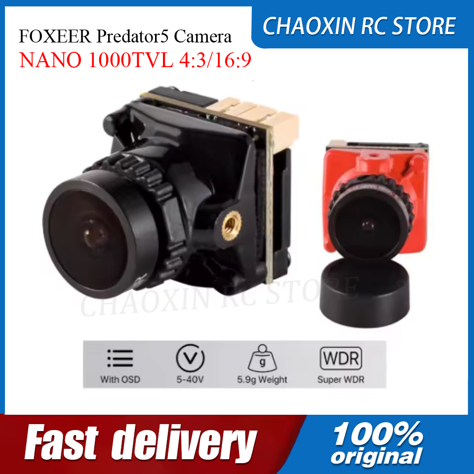 FOXEER Predator5 Camera NANO 1 - Drone Racing Camera recensie en prijs