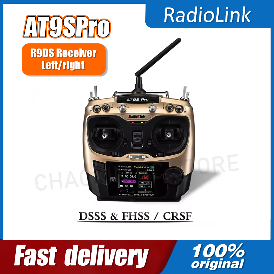 Radiolink AT9SPro 12CH 2.4G DS - Drone Racing Battery recensie en prijs