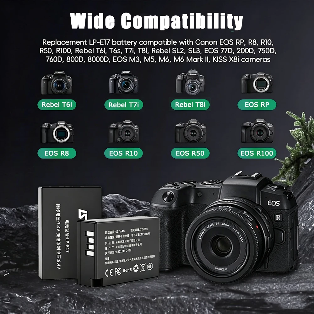 LP-E17 Batterij voor Canon cam - Canon Camera Eos R50 recensie en prijs
