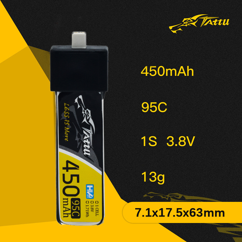 3 Stuks Nieuwe Tattu 450/500/5 - Drone Racing Battery recensie en prijs