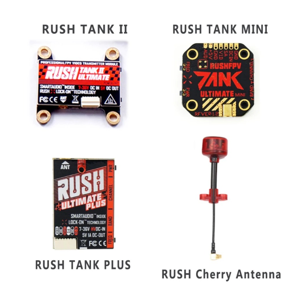 RUSH TANK Ultimate II/Mini/PLU - Drone Racing Antenna recensie en prijs