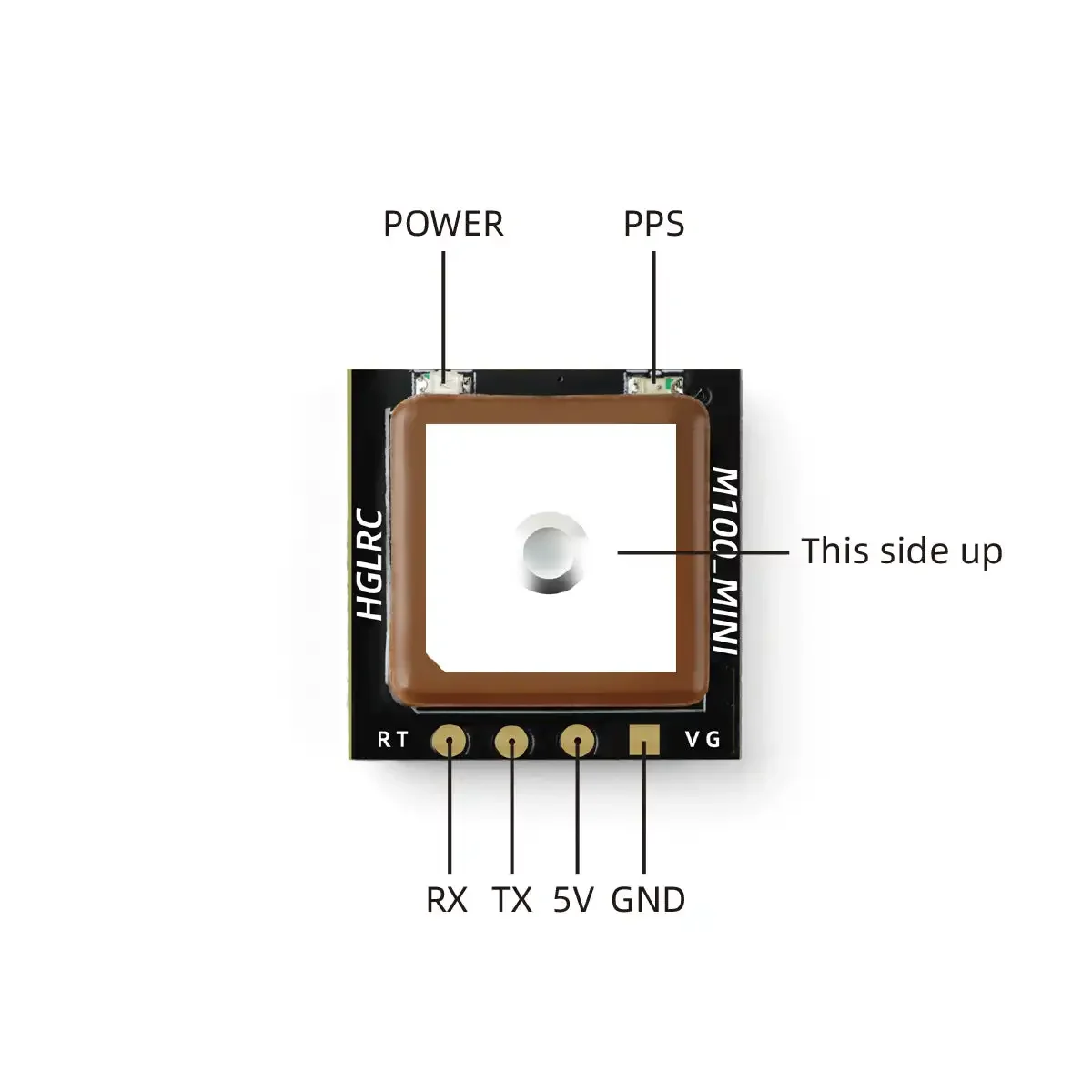 HGLRC M100 Mini GPS Module M10 - Drone Racing Antenna recensie en prijs