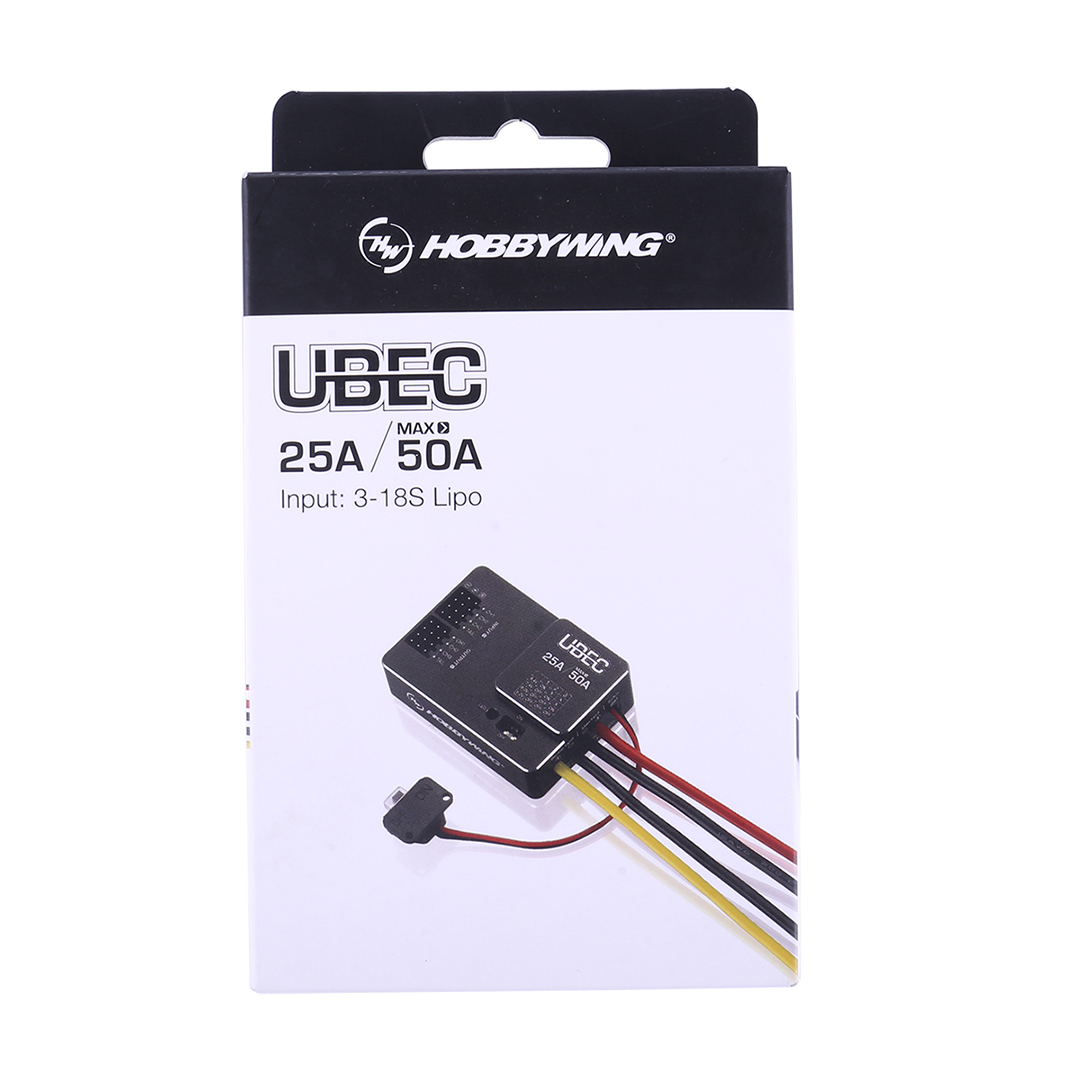 Hobbywing UBEC 25A HV 3-18S Mo - Drone Racing Esc recensie en prijs