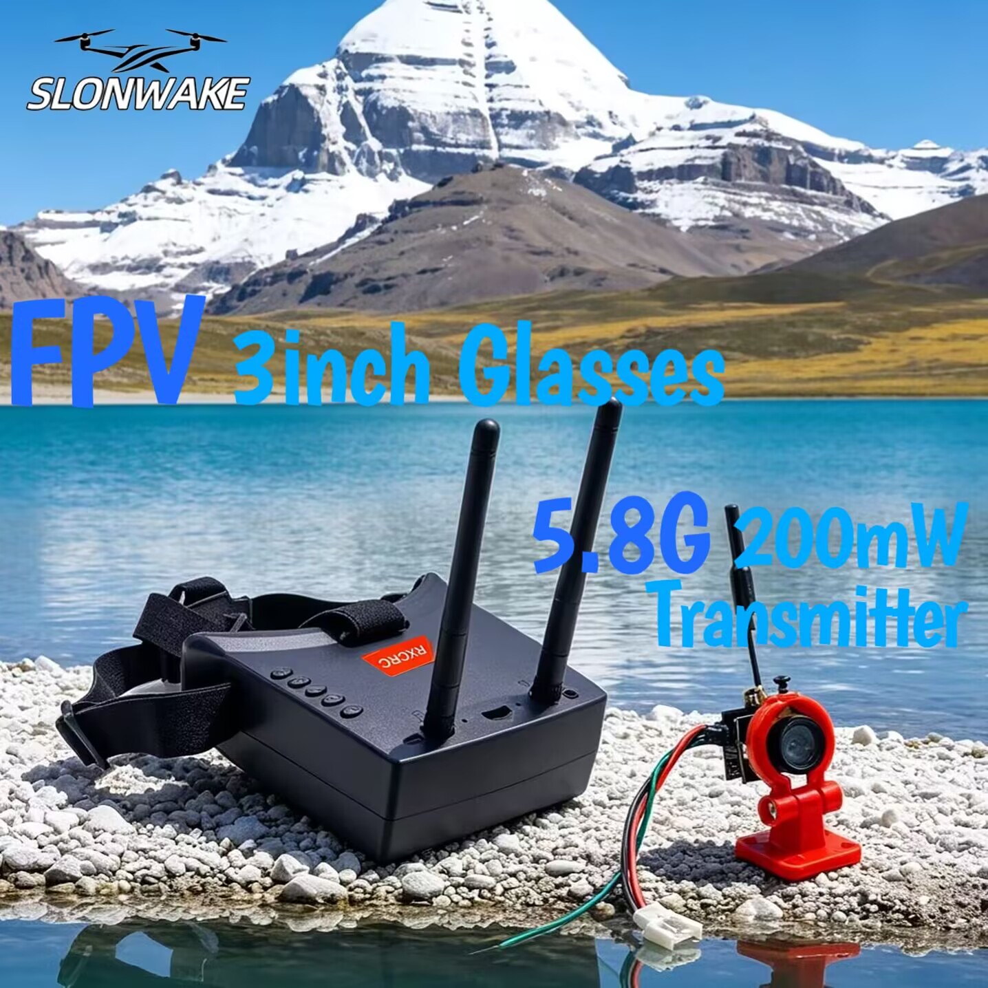 SLONWAKE 5.8G analoge VTX-tran - Drone Racing Camera recensie en prijs