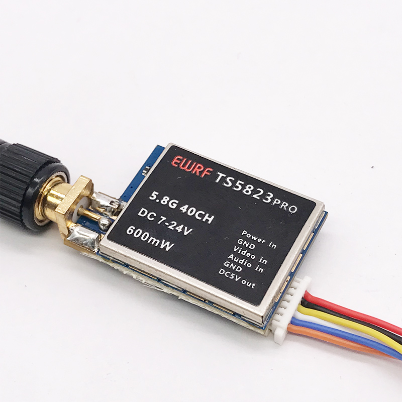 EWRF TS5823 Pro 200 mW/600 mW  - Drone Racing Vtx recensie en prijs