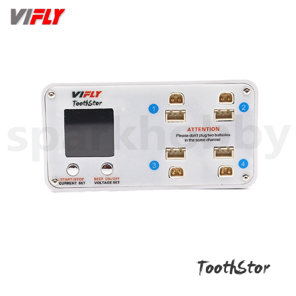 VIFLY ToothStor 4-poorts 2S-ba - Drone Racing Charger recensie en prijs
