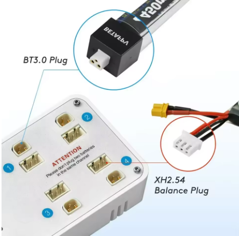 VIFLY ToothStor 4-poorts 2S-ba - Drone Racing Charger recensie en prijs