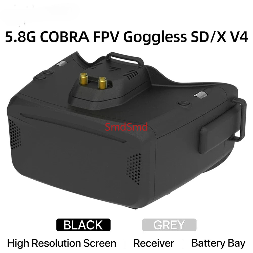 Cobra SD X V4 FPV Videobril 80 - Drone Racing Goggles recensie en prijs
